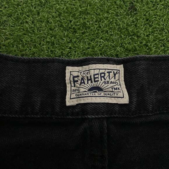 The Faherty Brand Feel Good Denim Special Weave Jeans Pants Mens Size 33 x 32 - Picture 5 of 8